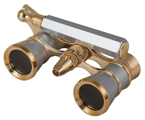 figura di Binocolo da teatro Levenhuk Broadway 325N (lorgnette con luce LED)