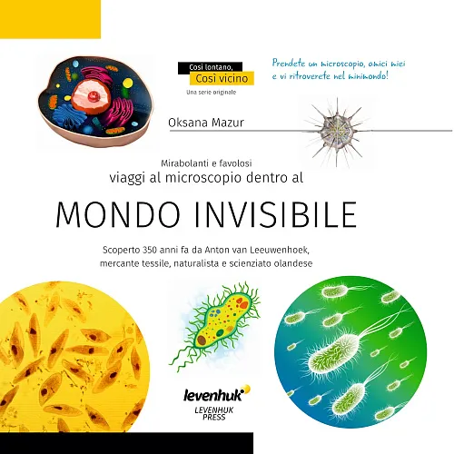 figura di Mondo invisibile. Libro educativo. Copertina rigida