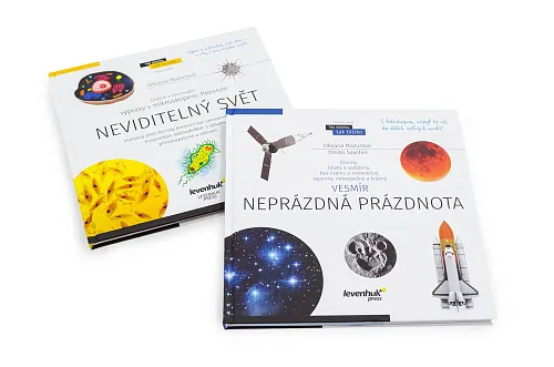 figura di Spazio. Microcosmo. Libro educativo in 2 volumi, copertina rigida