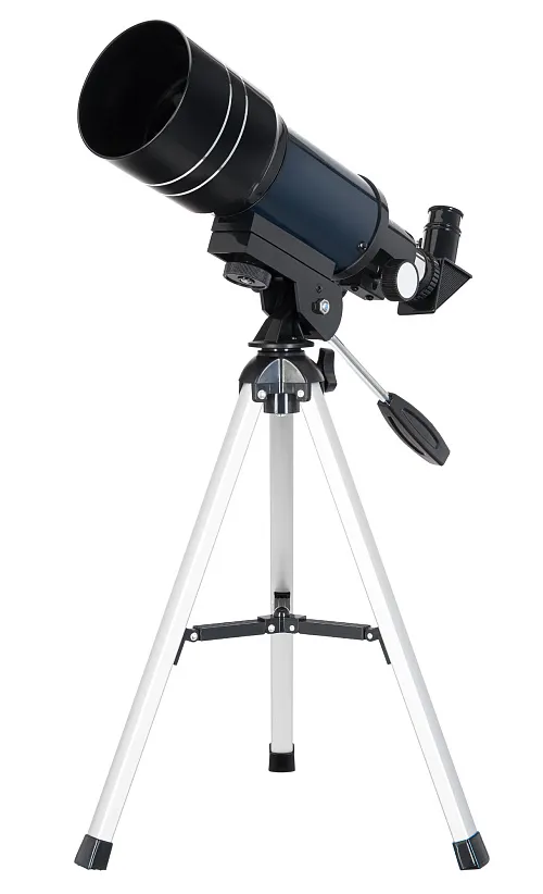 foto di Telescopio Levenhuk Discovery Spark 703 AZ con libro