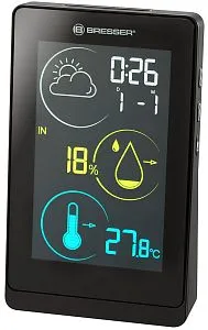 immagine di Stazione meteo a colori Bresser Temeo Life H, nero