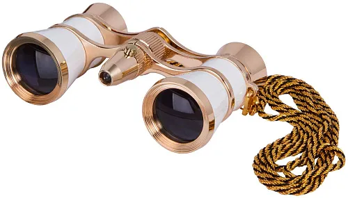 figura di Binocolo da teatro Levenhuk Broadway 325F (con luce LED e cordoncino da collo)