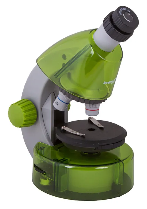 figura di Microscopio Levenhuk LabZZ M101, verde limetta - Articolo in esposizione
