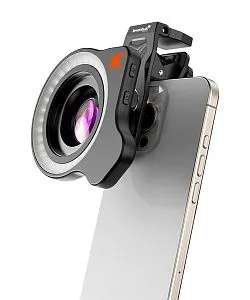 figura di Microculare con LED per smartphone Levenhuk Kelvin MCL10 PRO