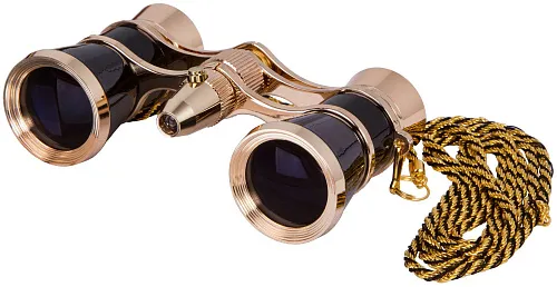 figura di Binocolo da teatro Levenhuk Broadway 325F (con luce LED e cordoncino da collo)