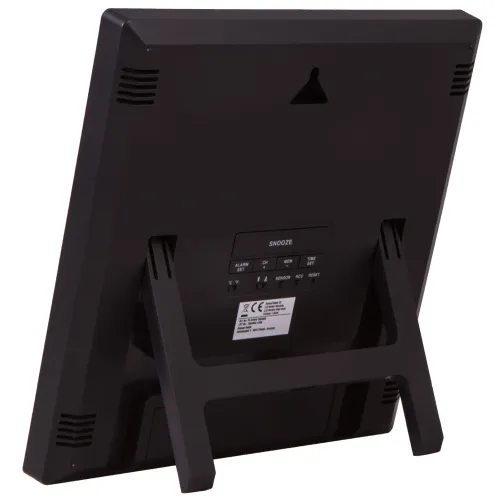 figura di Orologio da parete meteorologico Bresser Temeotrend JC LCD, nero,  5