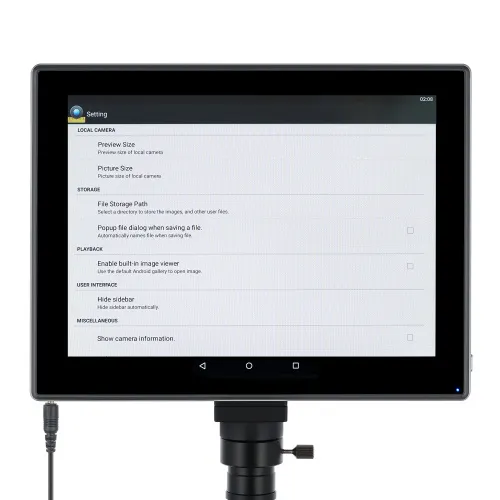 fotografia di Microscopio trinoculare digitale Levenhuk MED D45T LCD,  16