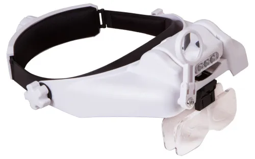 immagine di Lente d’ingrandimento frontale ricaricabile Levenhuk Zeno Vizor HR6,  3