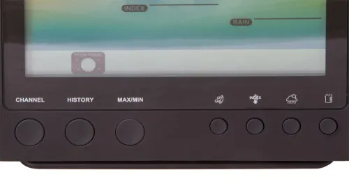 figura di Stazione meteo a colori Bresser Wi-Fi con sensore professionale 5 in 1, nera,  6