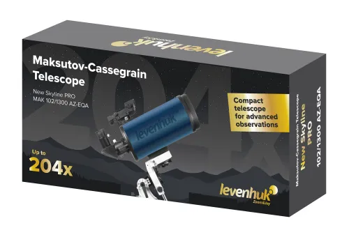 figura di Telescopio Levenhuk New Skyline PRO MAK 102/1300 AZ-EQA,  2