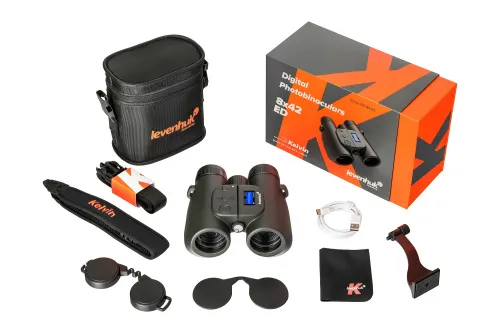 figura di Fotobinocolo digitale Levenhuk Kelvin Snap ED 8x42,  2