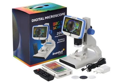 immagine di Microscopio digitale Levenhuk Rainbow DM500 LCD,  2