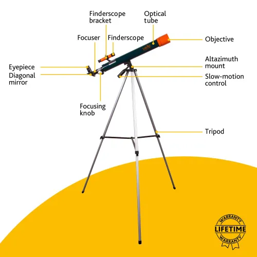 immagine di Telescopio Levenhuk LabZZ T2,  13