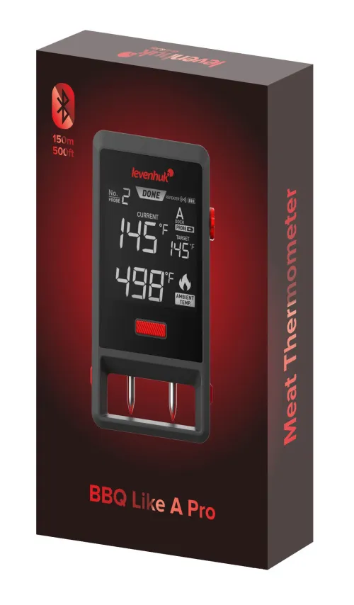 figura di Termometro per carne Levenhuk Wezzer Grill BT50,  2