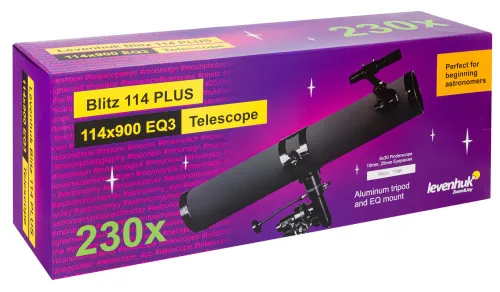 immagine di Telescopio Levenhuk Blitz 114 PLUS,  12