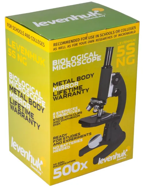 fotografia di Microscopio monoculare Levenhuk 5S NG,  12