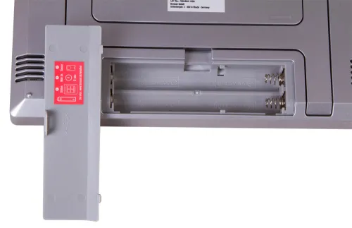 immagine di Orologio da parete meteorologico Bresser TemeoTrend JC LCD, argenteo,  6