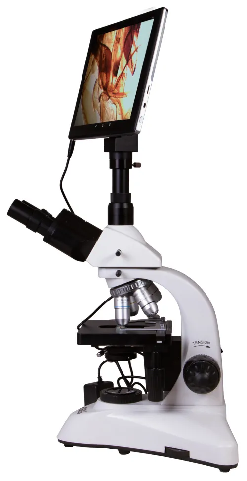 foto di Microscopio trinoculare digitale Levenhuk MED D20T LCD,  8