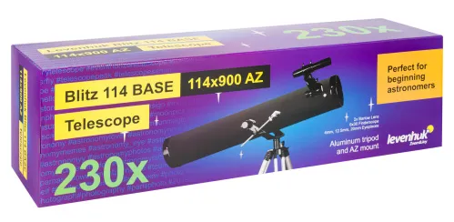 foto di Telescopio Levenhuk Blitz 114 BASE,  12