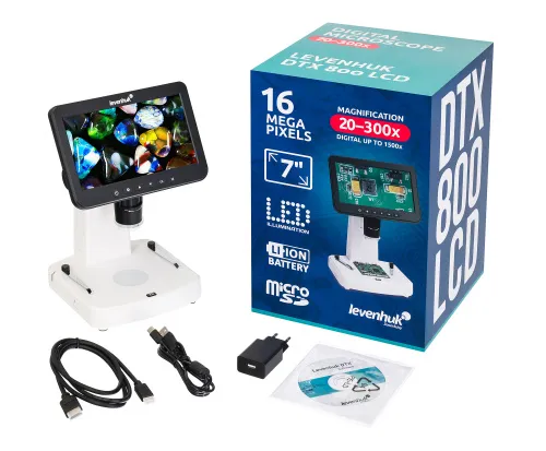 fotografia di Microscopio digitale Levenhuk DTX 800 LCD,  2