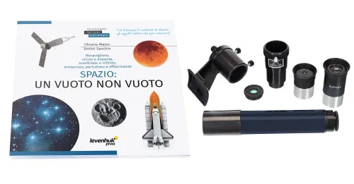 figura di Telescopio Levenhuk Discovery Spark 114 EQ con libro,  3