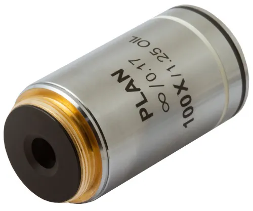 immagine di Obiettivo planacromatico all’infinito Levenhuk MED 100x,  3