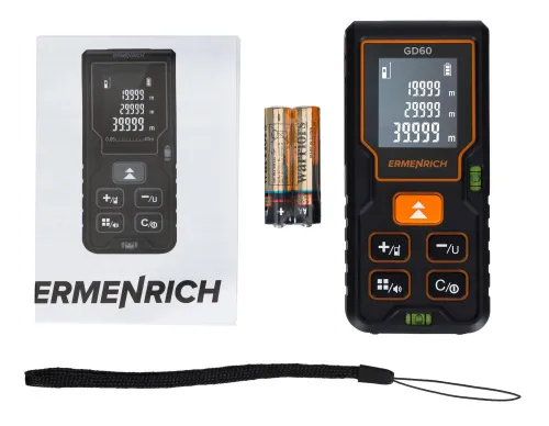 fotografia di Misuratore laser Ermenrich Reel PLUS GD60,  2