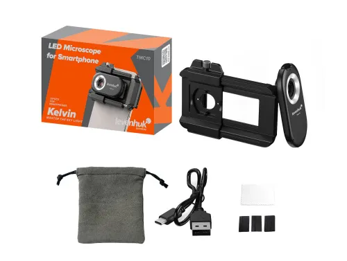 fotografia di Microscopio LED per smartphone Levenhuk Kelvin TMC10,  9