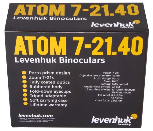 foto di Binocolo Levenhuk Atom 7–21x40,  12