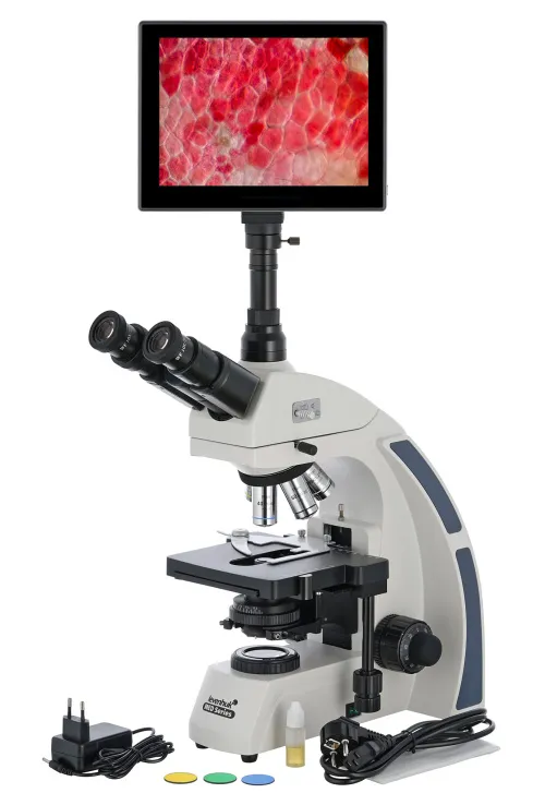 foto di Microscopio trinoculare digitale Levenhuk MED D40T LCD,  2