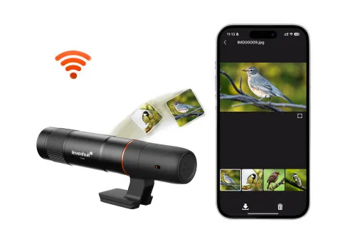 foto di Teleculare Wi-Fi Levenhuk Kelvin TLC60,  2