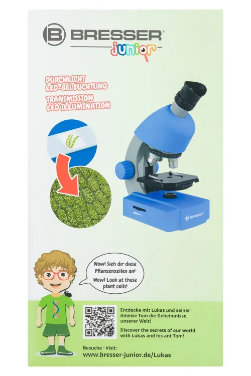fotografia di Microscopio Bresser Junior 40–640x,  14