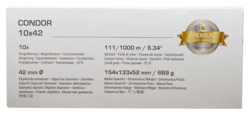 foto di Binocolo Bresser Condor UR 10x42,  15