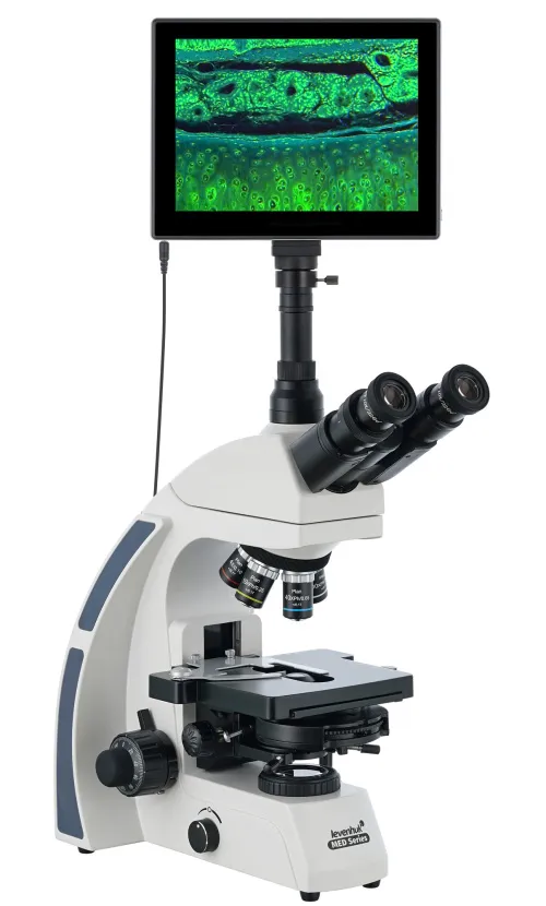 fotografia di Microscopio trinoculare digitale Levenhuk MED D45T LCD,  5