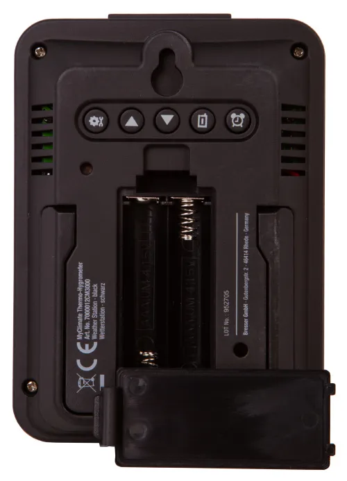 figura di Orologio termoigrometro Bresser MyClimate, bianco,  10