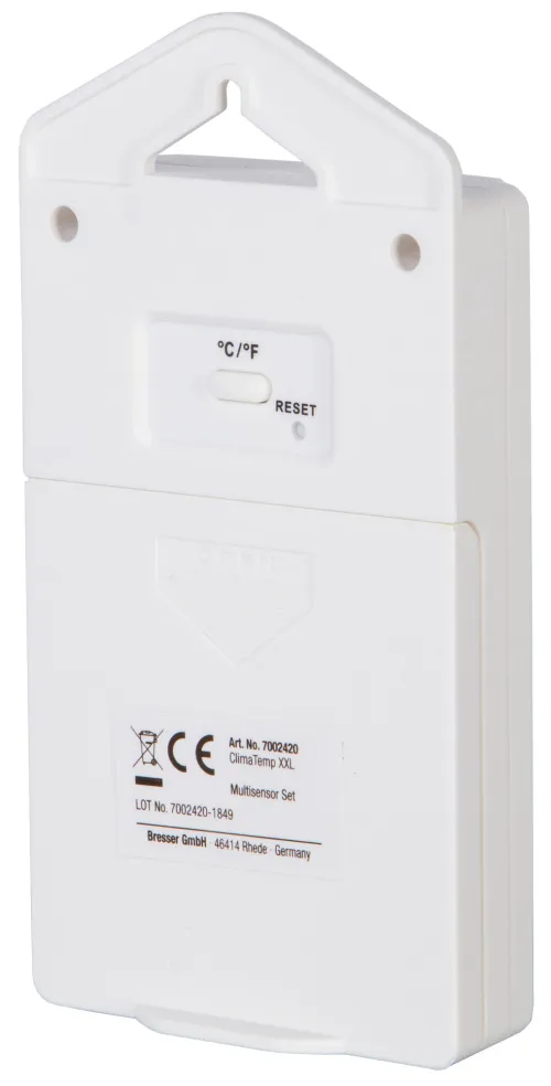 figura di Stazione meteo Bresser ClimaTemp XXL con stazione base da effetto legno,  14