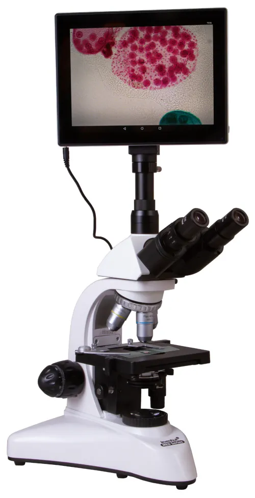 figura di Microscopio digitale trinoculare Levenhuk MED D25T LCD,  4