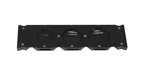 fotografia di Dispositivo MAGUS HCM360 per lavorare con il contrasto di modulazione Hoffman, con set di obiettivi,  11