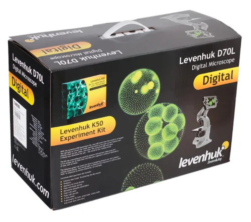 immagine di Microscopio biologico digitale Levenhuk D70L,  12