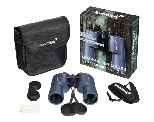 fotografia di Binocolo Levenhuk New Sherman PLUS 12x50,  4