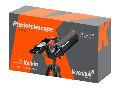figura di Fototelescopio Levenhuk Kelvin MAK60 mini AZ,  12