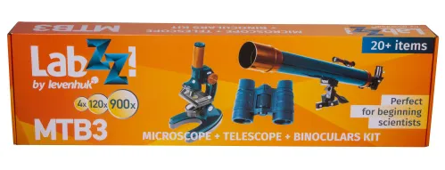 immagine di Kit telescopio, microscopio e binocolo Levenhuk LabZZ MTB3 - Articolo in esposizione,  19