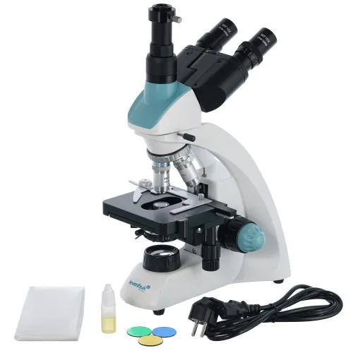 immagine di Microscopio trinoculare Levenhuk 500T,  2