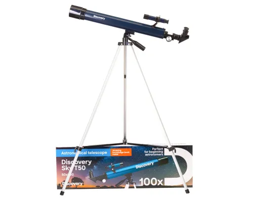 fotografia di Telescopio Levenhuk Discovery Sky T50 con libro,  2