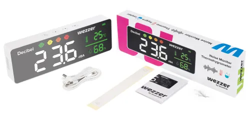 fotografia di Termoigrometro con fonometro Levenhuk Wezzer Teo TH70,  2