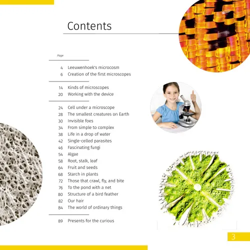 figura di Spazio. Microcosmo. Libro educativo in 2 volumi, copertina rigida,  6