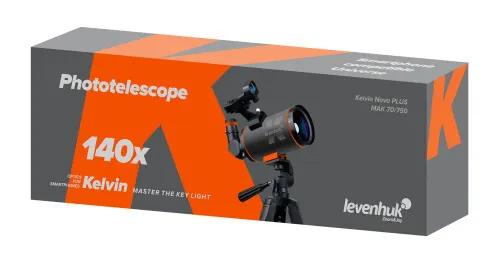 fotografia di Fototelescopio Levenhuk Kelvin Nova PLUS MAK 70/750,  6