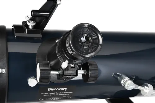 immagine di Telescopio Levenhuk Discovery Spark Travel 76 con libro,  12