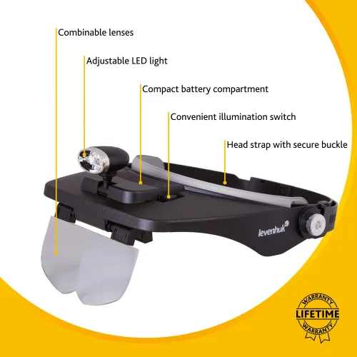 figura di Lente d’ingrandimento frontale Levenhuk Zeno Vizor H3,  12