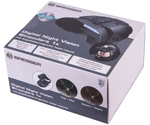 fotografia di Visore Notturno Binoculare Digitale Bresser 1–2x con Supporto da Testa,  14